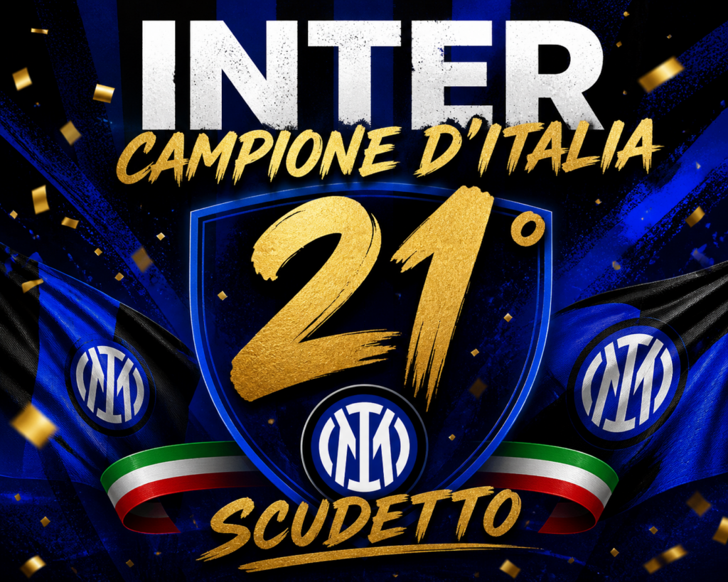 Inter vince Scudetto numero 21: battuto il Parma ed è Campione d’Italia