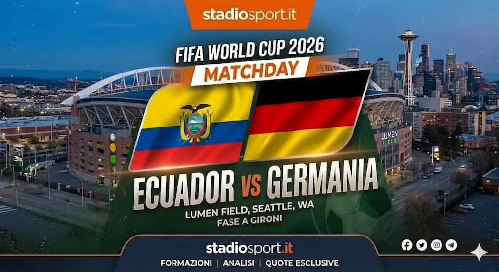 Mondiali 2026, Pronostico Ecuador – Germania: Analisi, formazioni e quote top