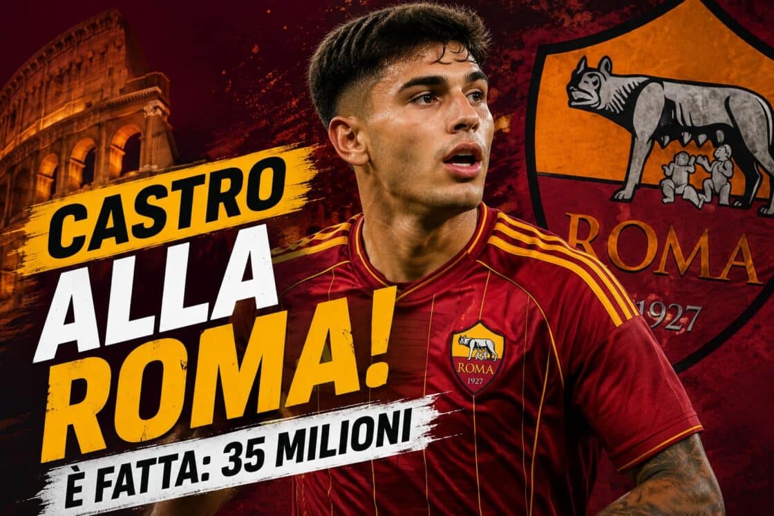 Roma, Castro è il colpo da 35 milioni: fisico, pressione e gol per Gasperini