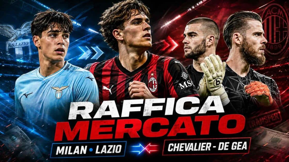 Bomba Calciomercato: offerta Milan per Martin, blitz Lazio sul talento del 2007 e ribaltone portieri con Chevalier e De Gea!