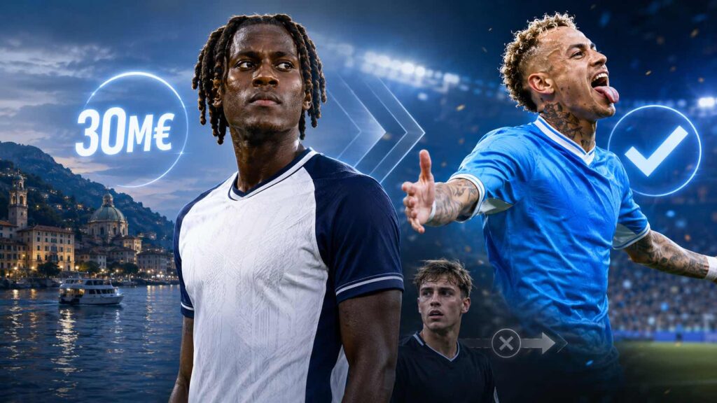 Calciomercato LIVE: Como a un passo da Chalobah per 30M, visite per Lucca al Napoli. Accelerata Fiorentina e mossa Lazio