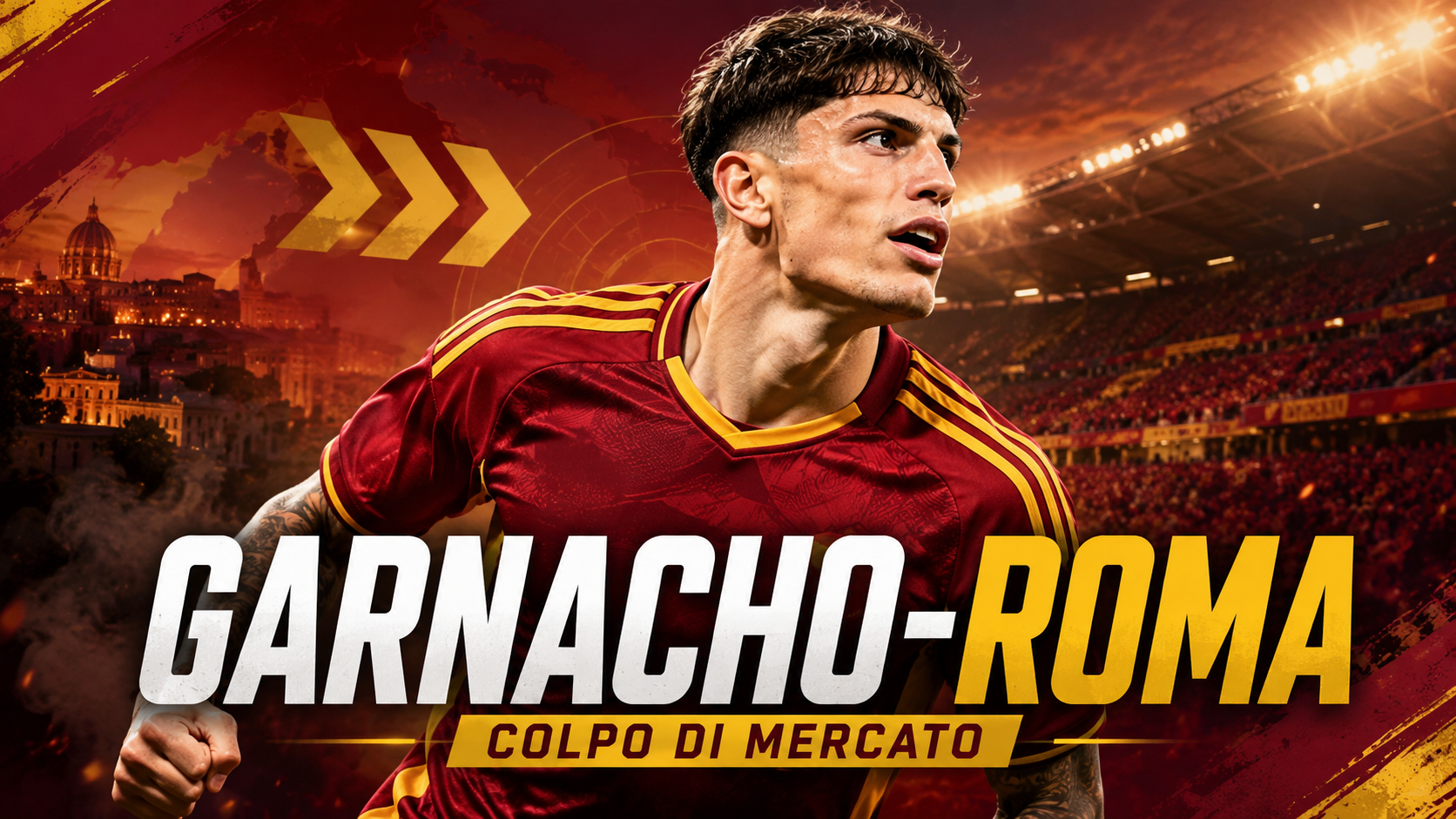 Calciomercato Roma Live: offerta ufficiale per Garnacho da 40 Milioni