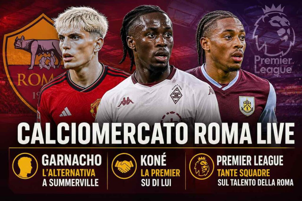 Calciomercato Roma, Ryan Friedkin accelera: assalto a Summerville, l’alternativa di lusso è Garnacho. E in uscita c’è lo scoglio Premier