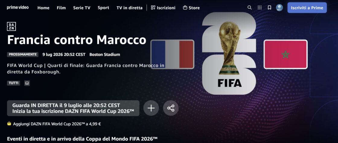 Francia – Marocco Diretta Tv e Streaming Live e Pronostico