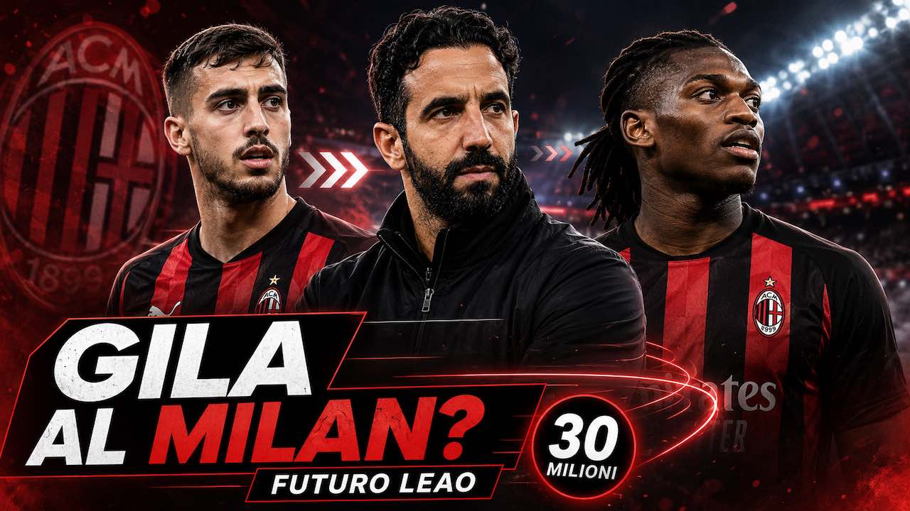 Calciomercato Milan, Amorim rivoluziona la difesa: colpo Gila per 30 milioni, ora si decide il futuro di Leao
