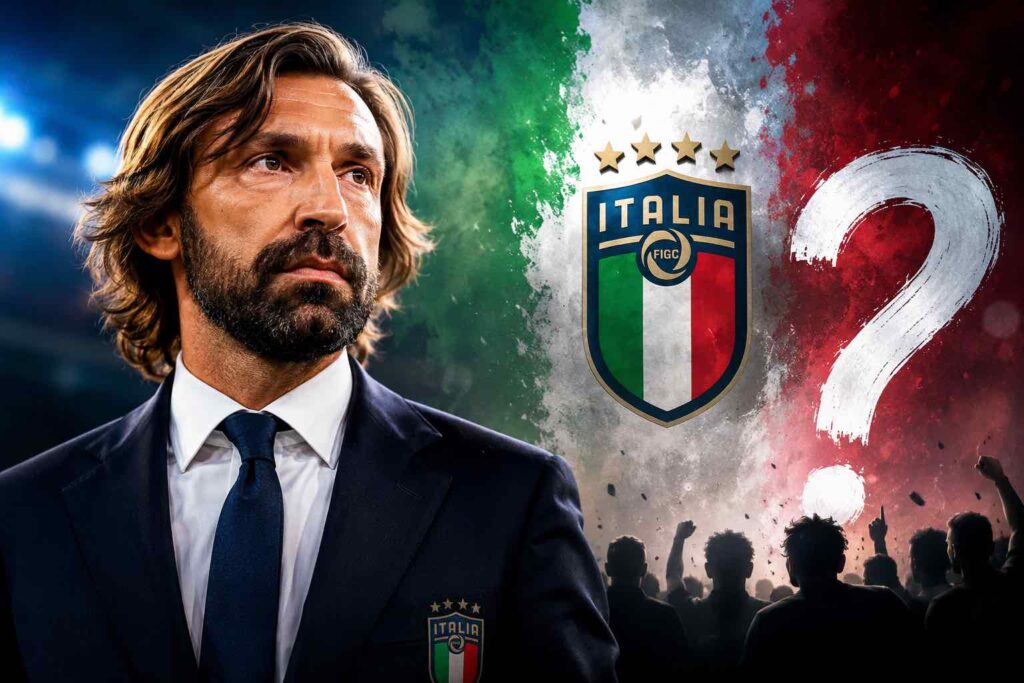 Pirlo nuovo CT della Nazionale? La scelta di Maldini divide l’Italia