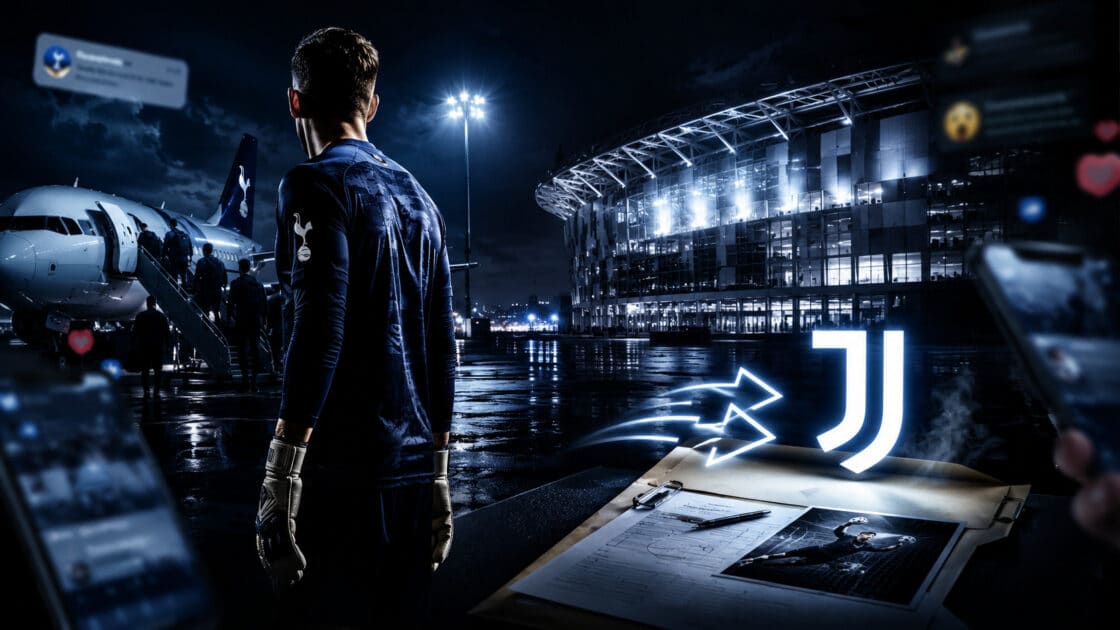 Calciomercato Juve, clamoroso Vicario: escluso dalla tournée del Tottenham, la Juventus resta alla finestra