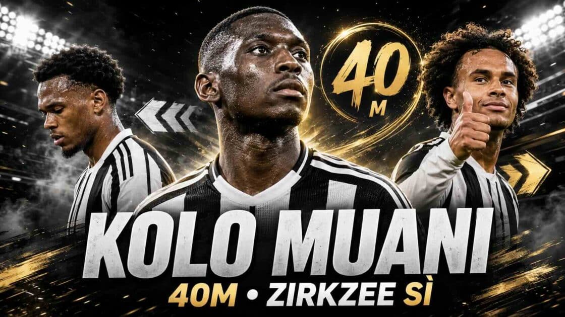Juve, ribaltone totale in attacco: Openda annuncia l’addio, blitz da 40M per Kolo Muani e c’è il sì di Zirkzee!