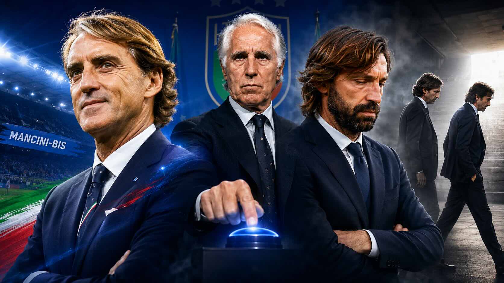 Clamoroso Italia: Malagò sceglie il Mancini-bis e spiazza la Serie A. Tutti i retroscena sul “no” a Pirlo e gli addii di Maldini e Leonardo