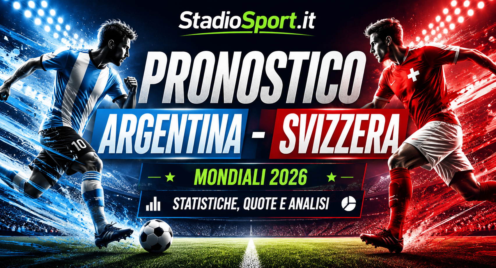 Argentina-Svizzera: Pronostico falli e cartellini da Analisi IA: si prevedono scintille