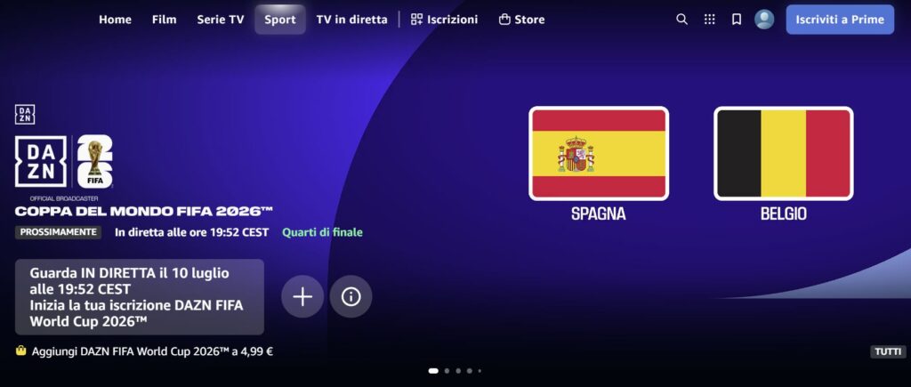 Spagna – Belgio LIVE Diretta Tv e Streaming e Pronostico