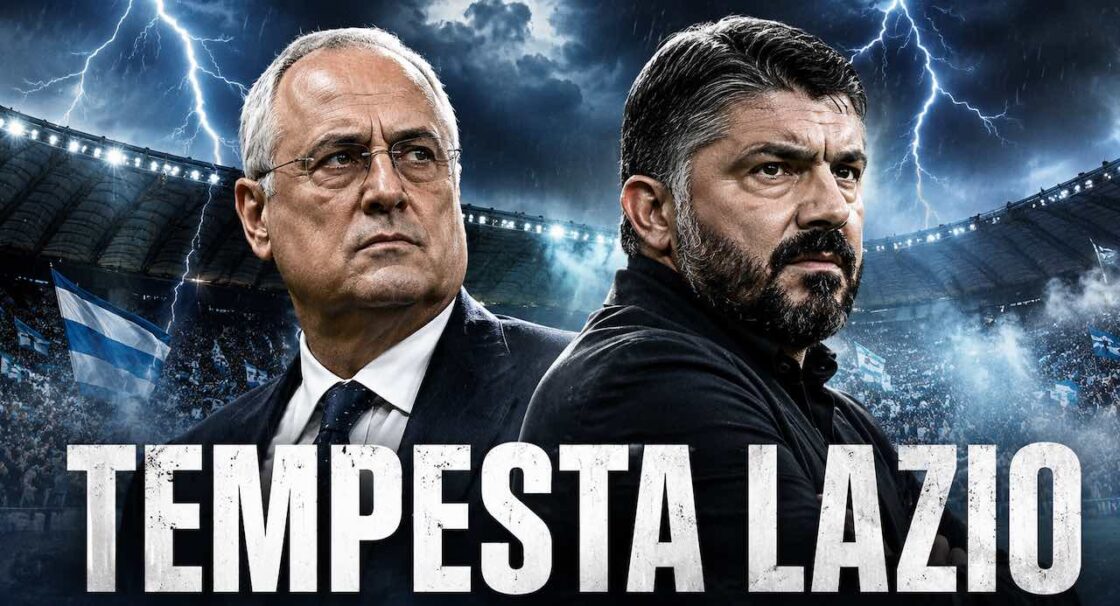 Tempesta Lazio: al Manzoni scattano gli “Stati Generali”, Lotito risponde con il “muro” Gattuso. È scontro totale