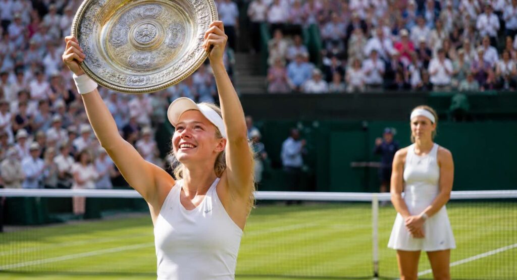 Wimbledon 2026: favola Linda Noskova! Batte Muchova nel derby ceco e trionfa a Londra